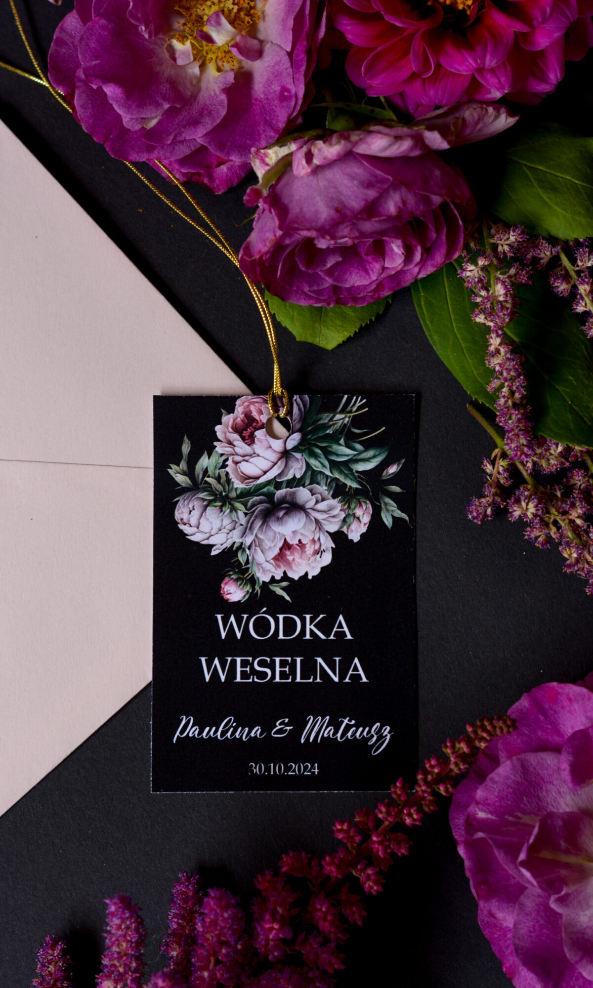 Zawieszka na wódkę weselną ZA-01