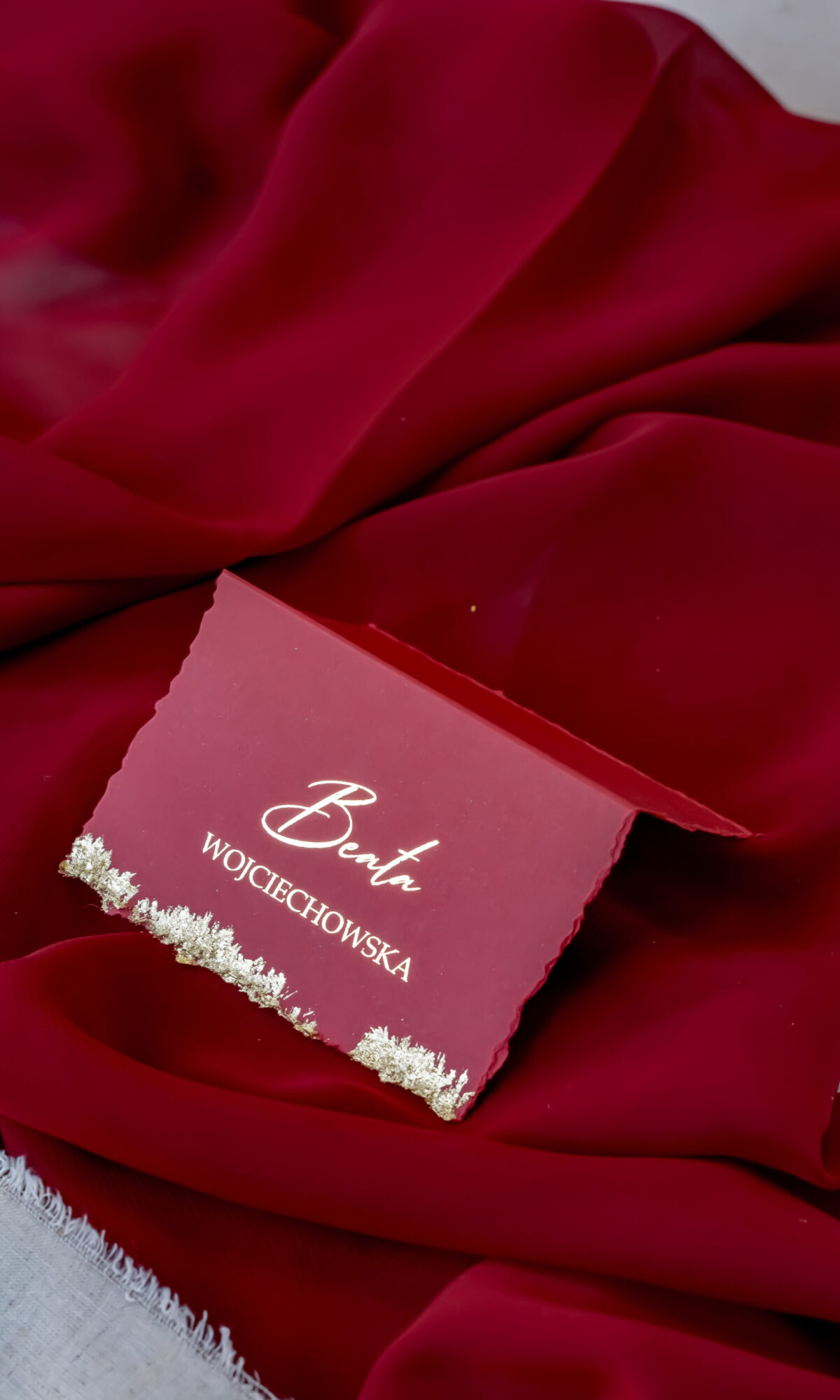 Winietki weselne ręcznie złocone WI-05