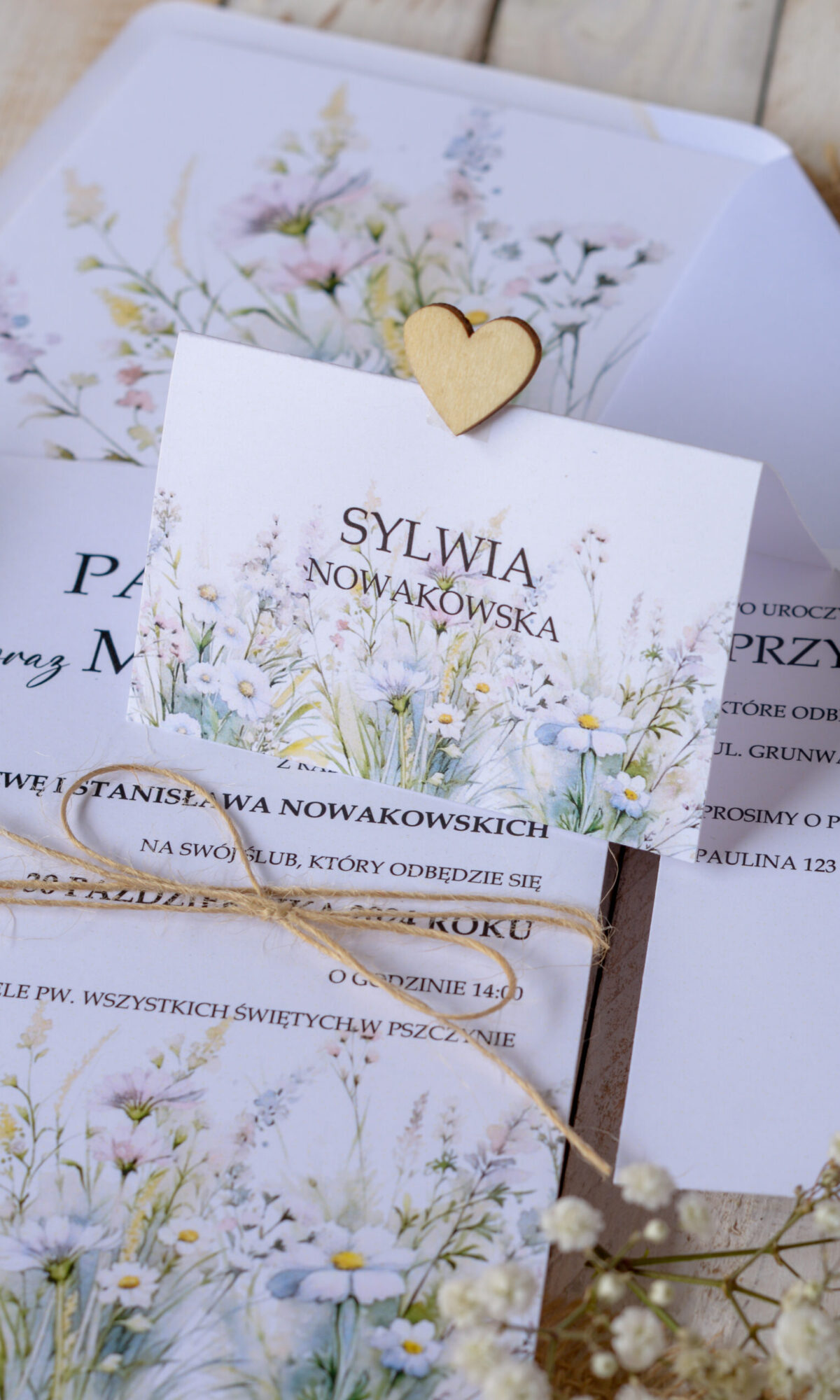 Rustykalne winietki ślubne WI-18