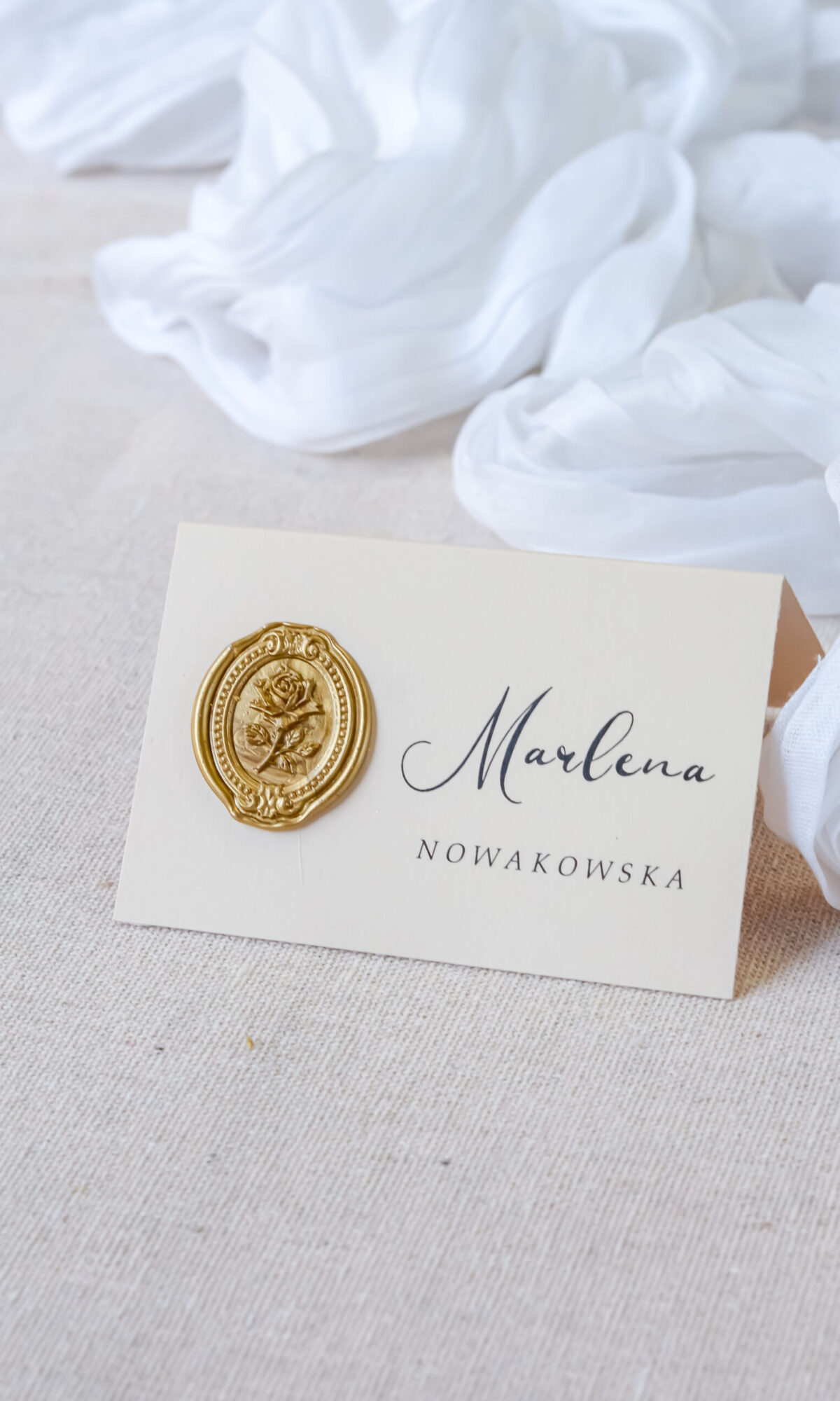 Winietki weselne z lakiem WI-06