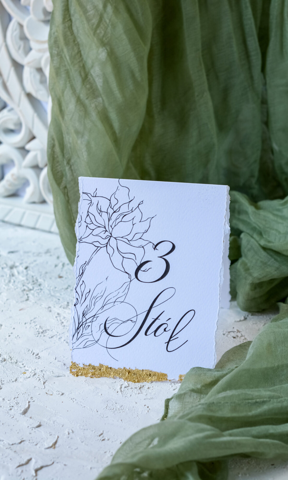 Numerki na stół weselny Nr-02