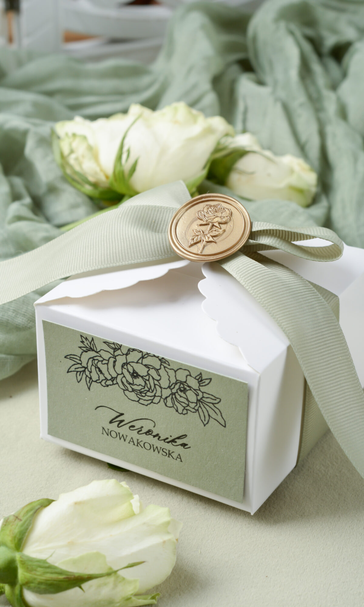 Winietka z podziękowaniem dla gości 2w1 Wzór WI-18